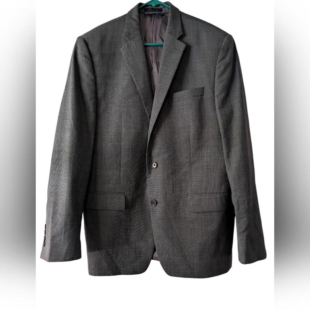 Lauren Ralph Lauren Wool Blend Charcoal Blazer 42L